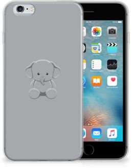 B2Ctelecom Siliconen hoesje iPhone 6 | 6S Baby Olifant