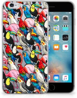 B2Ctelecom Siliconen hoesje iPhone 6 | 6S Birds