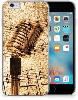 B2Ctelecom Siliconen hoesje iPhone 6 | 6S Bladmuziek