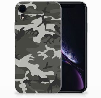 B2Ctelecom Siliconen Hoesje iPhone XR Army Light