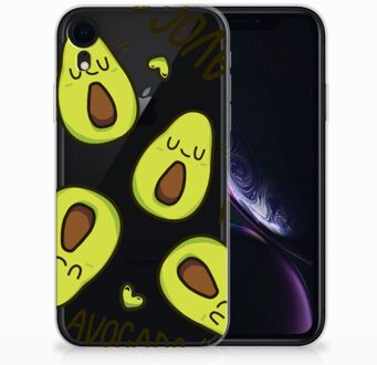 B2Ctelecom Siliconen Hoesje iPhone XR Avocado Singing