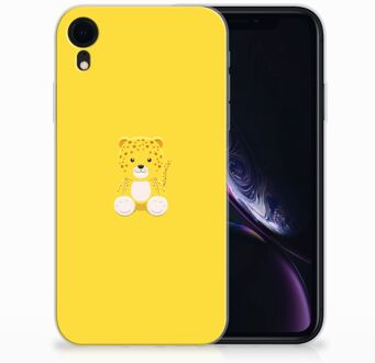 B2Ctelecom Siliconen Hoesje iPhone XR Baby Lepperd