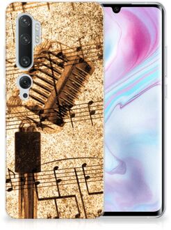 B2Ctelecom Siliconen Hoesje met foto Xiaomi Mi Note 10 Pro Bladmuziek