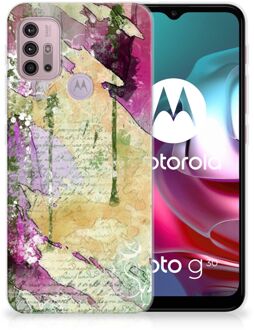 B2Ctelecom Siliconen Hoesje Motorola Moto G30 | G10 GSM Hoesje Customize Schilderij