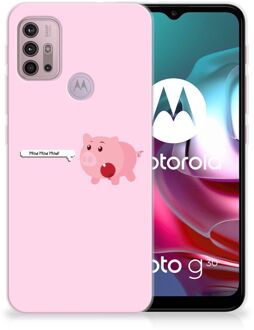 B2Ctelecom Siliconen Hoesje Motorola Moto G30 | G10 GSM Hoesje Pig Mud