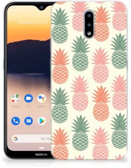 B2Ctelecom Siliconen Hoesje Nokia 2.3 GSM Hoesje Ananas