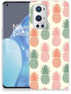 B2Ctelecom Siliconen Hoesje OnePlus 9 Pro GSM Hoesje Ananas