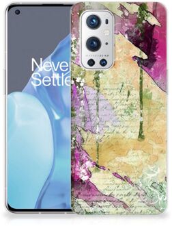 B2Ctelecom Siliconen Hoesje OnePlus 9 Pro GSM Hoesje Customize Schilderij