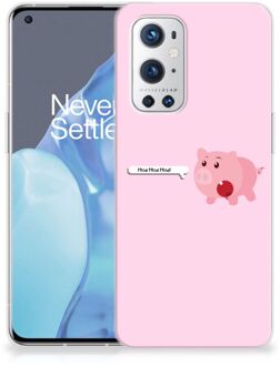 B2Ctelecom Siliconen Hoesje OnePlus 9 Pro GSM Hoesje Pig Mud