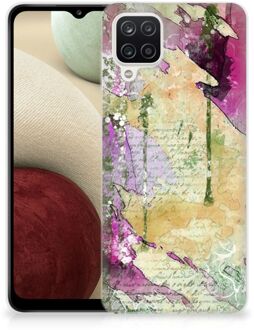 B2Ctelecom Siliconen Hoesje Samsung Galaxy A12 GSM Hoesje Customize Schilderij