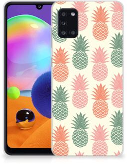 B2Ctelecom Siliconen Hoesje Samsung Galaxy A31 GSM Hoesje Ananas