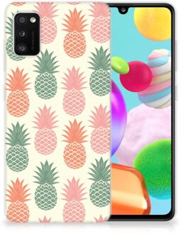 B2Ctelecom Siliconen Hoesje Samsung Galaxy A41 GSM Hoesje Ananas