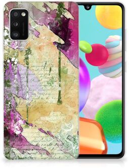 B2Ctelecom Siliconen Hoesje Samsung Galaxy A41 GSM Hoesje Customize Schilderij