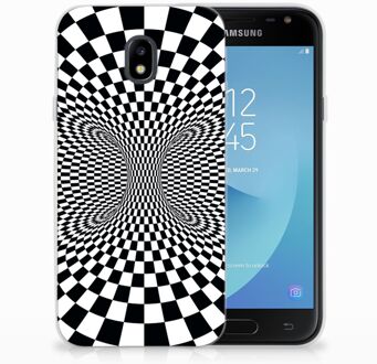 B2Ctelecom Siliconen Hoesje Samsung Galaxy J3 2017 Design Illusie