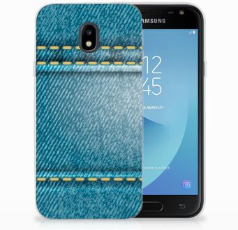 B2Ctelecom Siliconen Hoesje Samsung Galaxy J3 2017 Design Jeans