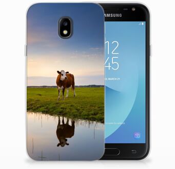 B2Ctelecom Siliconen Hoesje Samsung Galaxy J3 2017 Design Koe