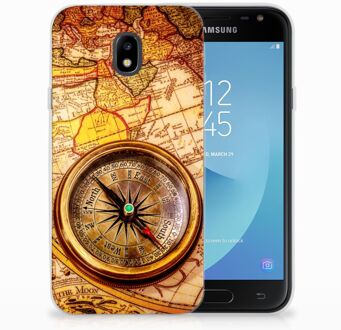 B2Ctelecom Siliconen Hoesje Samsung Galaxy J3 2017 Design Kompas