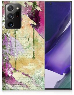 B2Ctelecom Siliconen Hoesje Samsung Galaxy Note20 Ultra GSM Hoesje Customize Schilderij