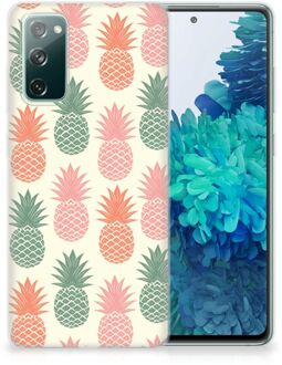 B2Ctelecom Siliconen Hoesje Samsung Galaxy S20 FE GSM Hoesje Ananas