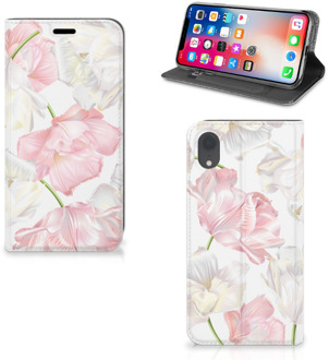 B2Ctelecom Smart Cover iPhone Xr Design Lovely Flowers