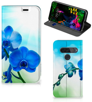 B2Ctelecom Smart Cover LG G8s Thinq Orchidee Blauw