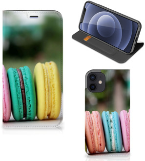 B2Ctelecom Smart Cover Maken iPhone 12 Mini GSM Hoesje Macarons