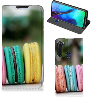 B2Ctelecom Smart Cover Maken Motorola Moto G Pro GSM Hoesje Macarons