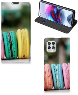 B2Ctelecom Smart Cover Maken Motorola Moto G100 GSM Hoesje Macarons