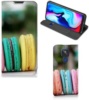 B2Ctelecom Smart Cover Maken Motorola Moto G9 Play GSM Hoesje Macarons