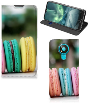 B2Ctelecom Smart Cover Maken Nokia 3.4 GSM Hoesje Macarons