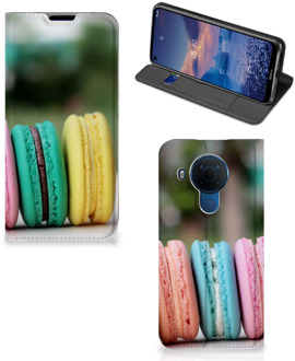 B2Ctelecom Smart Cover Maken Nokia 5.4 GSM Hoesje Macarons