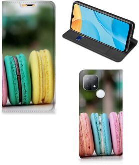 B2Ctelecom Smart Cover Maken OPPO A15 GSM Hoesje Macarons