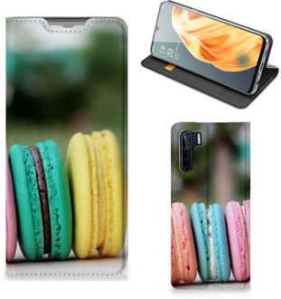 B2Ctelecom Smart Cover Maken OPPO Reno3 | A91 GSM Hoesje Macarons