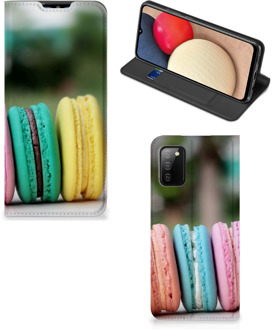 B2Ctelecom Smart Cover Maken Samsung Galaxy M02s | A02s GSM Hoesje Macarons