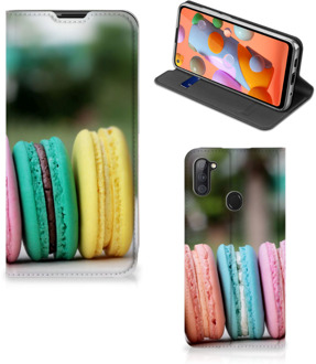 B2Ctelecom Smart Cover Maken Samsung Galaxy M11 | A11 GSM Hoesje Macarons