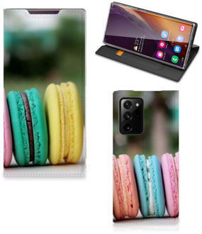 B2Ctelecom Smart Cover Maken Samsung Galaxy Note 20 Ultra GSM Hoesje Macarons