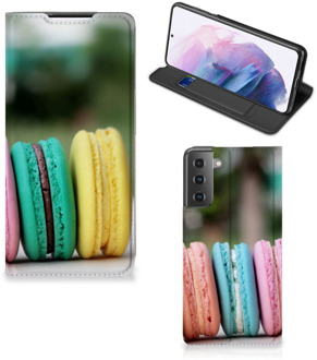 B2Ctelecom Smart Cover Maken Samsung Galaxy S21 Plus GSM Hoesje Macarons