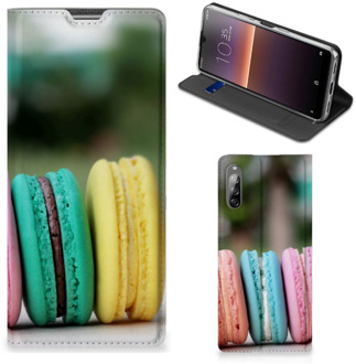 B2Ctelecom Smart Cover Maken Sony Xperia L4 GSM Hoesje Macarons