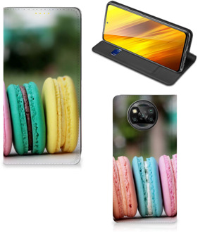 B2Ctelecom Smart Cover Maken Xiaomi Poco X3 GSM Hoesje Macarons