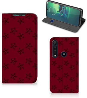 B2Ctelecom Smart Cover Motorola G8 Plus Smartphone Hoesje Sterren