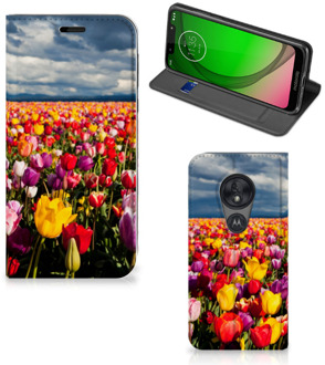 B2Ctelecom Smart Cover Motorola Moto G7 Play Tulpen