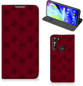 B2Ctelecom Smart Cover Motorola Moto G8 Power Smartphone Hoesje Sterren