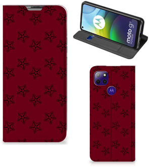 B2Ctelecom Smart Cover Motorola Moto G9 Power Smartphone Hoesje Sterren