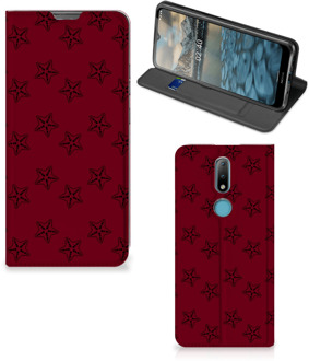 B2Ctelecom Smart Cover Nokia 2.4 Smartphone Hoesje Sterren