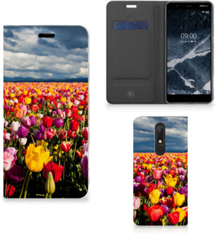 B2Ctelecom Smart Cover Nokia 5.1 (2018) Tulpen