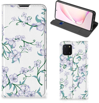 B2Ctelecom Smart Cover Samsung Galaxy Note 10 Lite Telefoonhoesje Blossom White