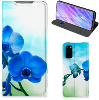 B2Ctelecom Smart Cover Samsung Galaxy S20 Orchidee Blauw