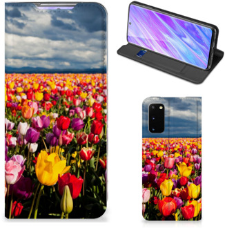 B2Ctelecom Smart Cover Samsung Galaxy S20 Tulpen