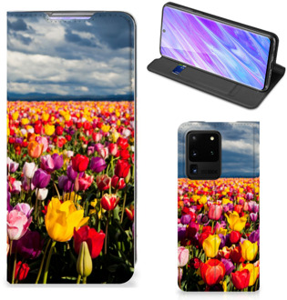 B2Ctelecom Smart Cover Samsung Galaxy S20 Ultra Tulpen