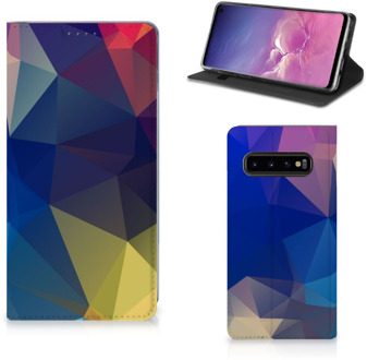 B2Ctelecom Smart Cover Samsung S10 Polygon Dark